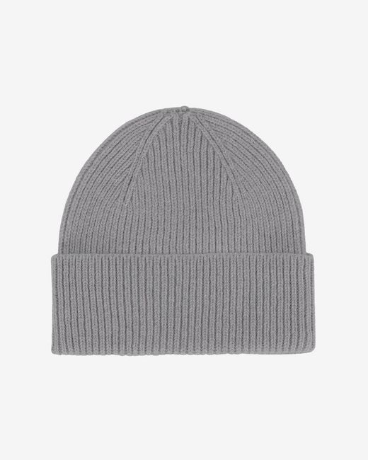 COLORFUL STANDARD Gray Merino Wool Beanie