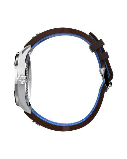 Timex Metallic Pan Am Watch Twg030100 Leather (Archived) for men