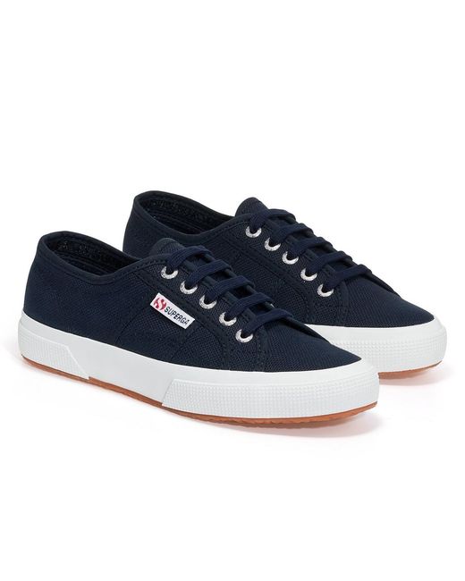 Superga Blue Adult 2750 Cotu Classic Vegan Trainers