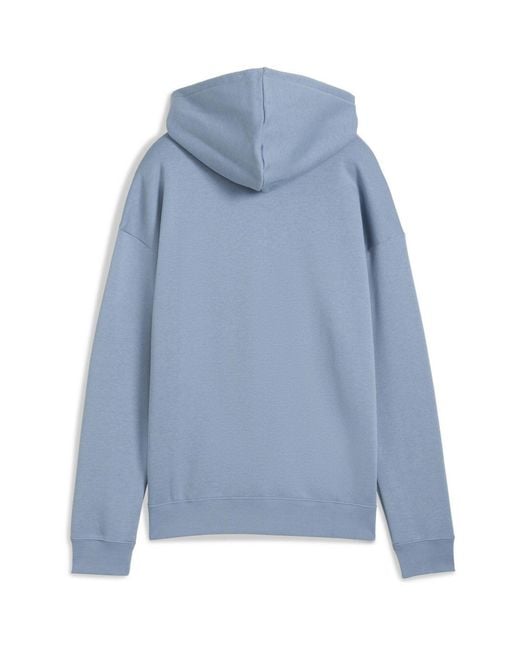 PUMA Blue Class Relaxed Overhead Tech Fleece Hoodie