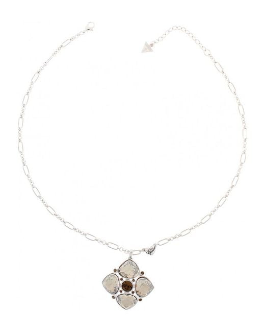 Guess White Ubn91102 Ladies Necklace