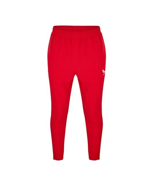 Castore Red Tracksuit Bottoms (True) for men