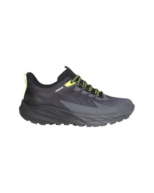 Mountain Warehouse Black 'Andes' Waterproof Active Shoes Flexible Sole Walking Outdoor Footwear Textile for men