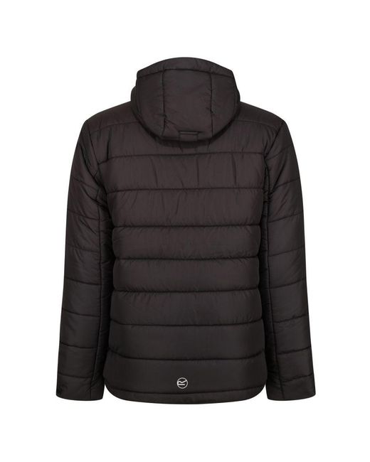 Regatta Black Navigate Thermal Padded Jacket /Seal) for men