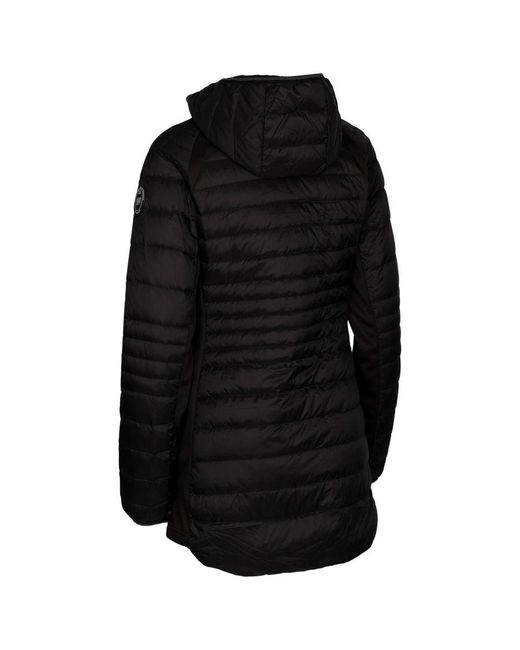 Trespass Black Ladies Hub Down Jacket