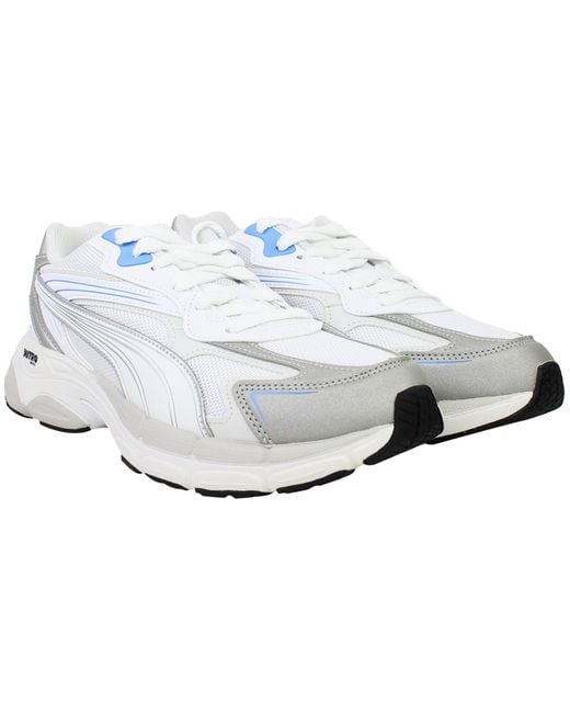 PUMA White Teveris Nitro Noughties Trainers for men