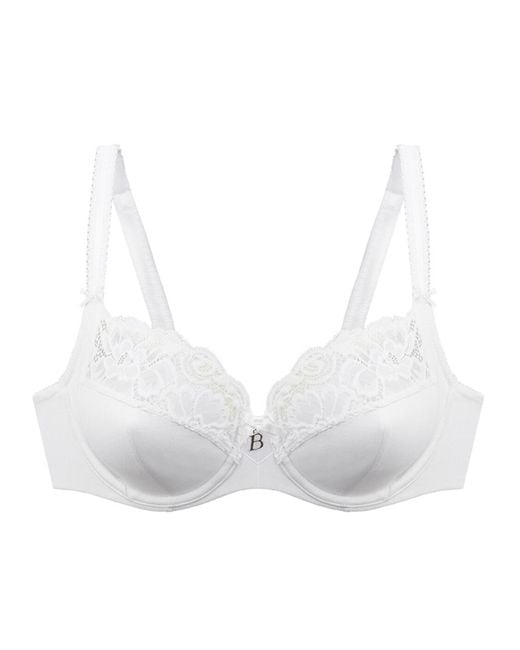 Bestform White 14440 Cocoon Underwired Side Support Bra