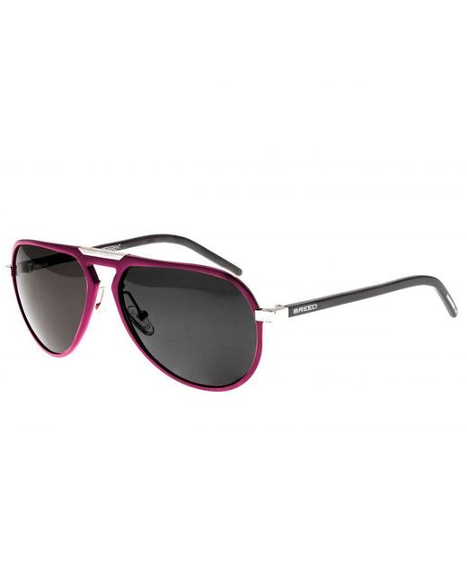 Breed Pink Nova Aluminium Polarized Sunglasses for men