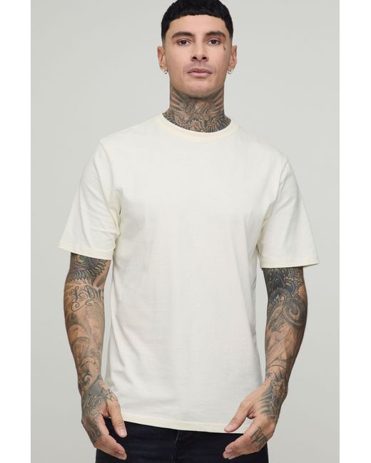 BoohooMAN Gray Tall Oversized Linkin Park License Print T-Shirt for men