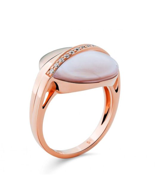 Orphelia Pink 925 Sterling Ring