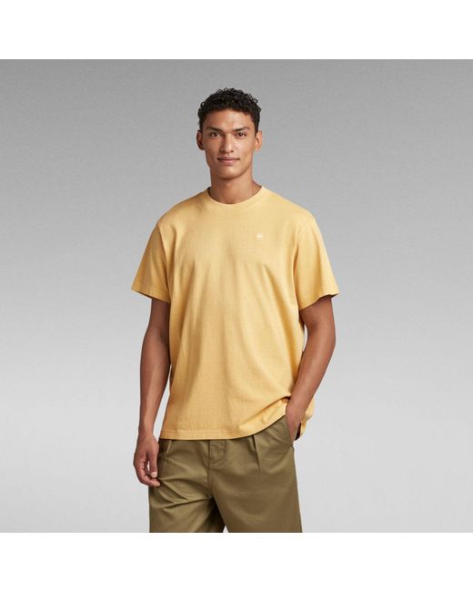 G-Star Metallic G-Star Raw Overdyed Loose T-Shirt for men
