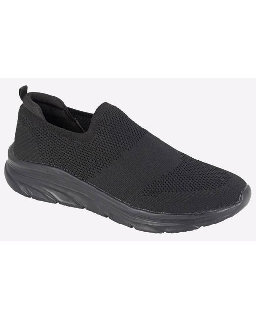 Dek Black Harlan Memory Foam for men