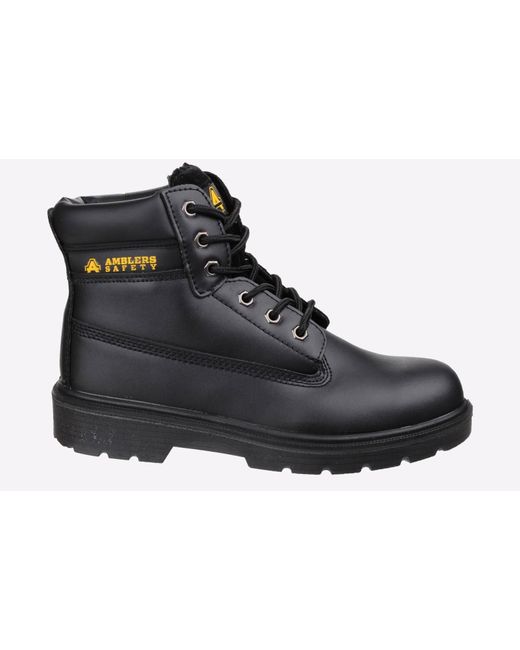 Amblers Safety Black Fs112 Boot Leather for men