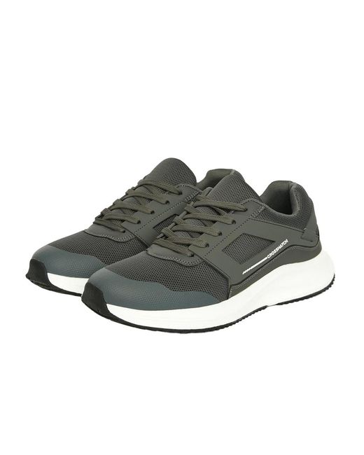 Crosshatch Gray Holywell Flyknit Trainers for men