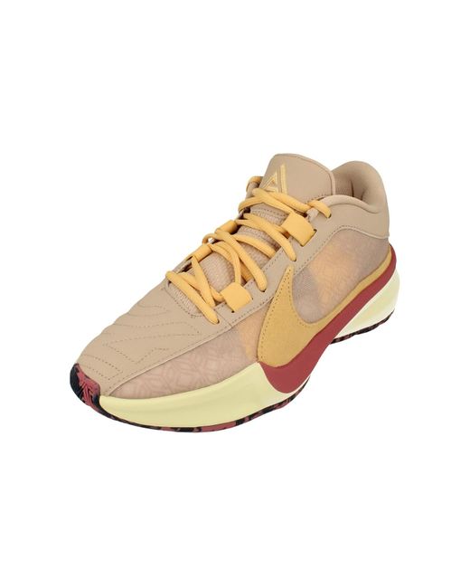 Nike Black Zoom Freak 5 S Basketball Trainers Dx4985 Sneakers Shoes for men