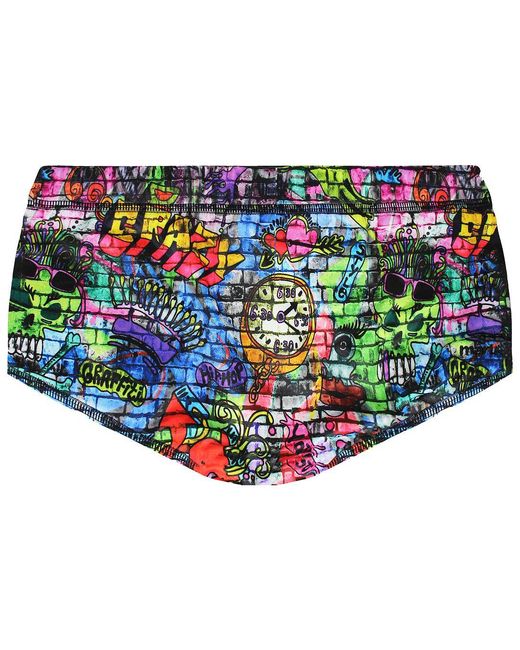 Maru Green Mix Up Pacer Multicoloured Jammer for men