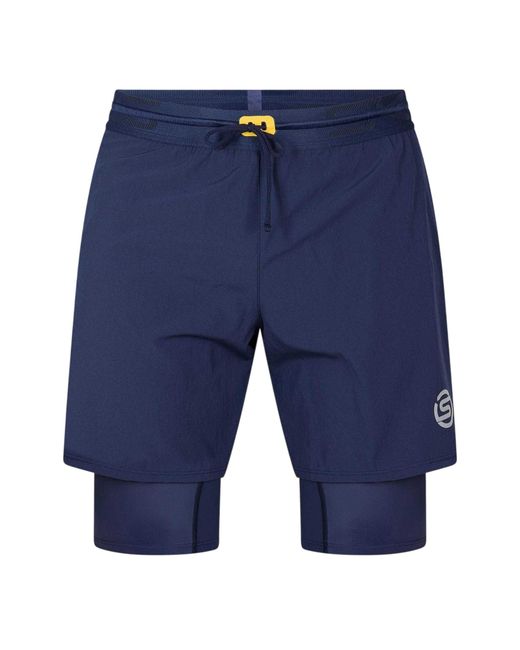Skins Blue Series-3 Performance Training Running Shorts for men