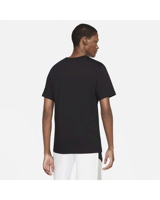 Nike Black Sportswear Air Max T-Shirt, Cotton for men