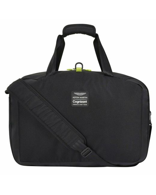 Aston Martin Black Cognizant F1 Official Team Bag for men