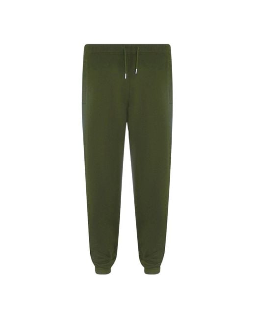 Fred Perry Loop Back Jachtgroene Joggingbroek in het Green voor heren