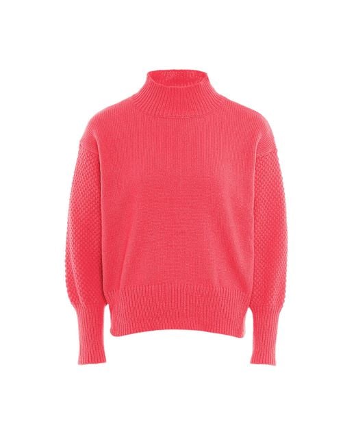 myMo Red Pullover Damen