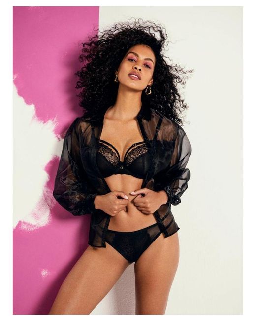 Freya Black Temptress Plunge Bra