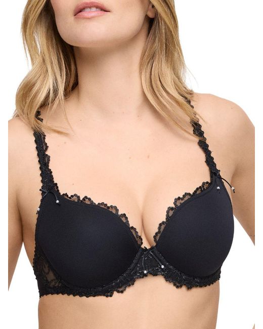 Marie Jo Black Jane Padded Heartshape Bra Polyamide