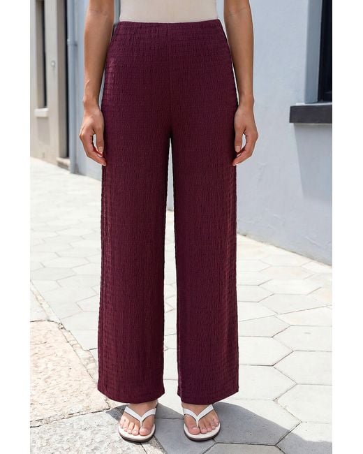 Roman Petite Textured Stretch Trouser