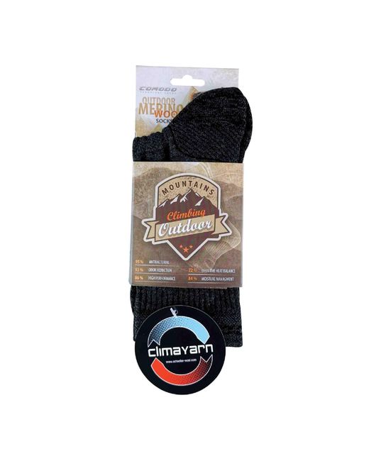 Comodo Blue 1 Pack Merino Wool Quick Drying Lightweight Hiking Socks for men