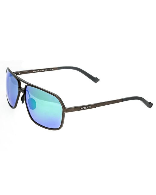 Breed Blue Fornax Aluminium Polarized Sunglasses for men
