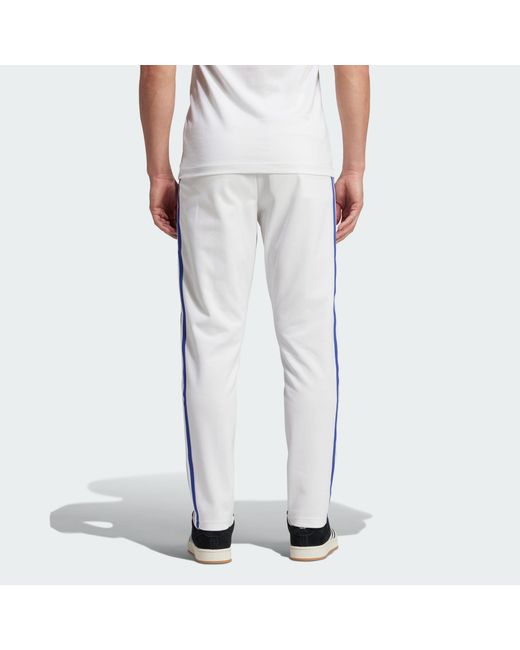 Adidas Originals White Jude Bellingham Track Pants for men