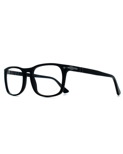 Persol Black Rectangle Po3344V