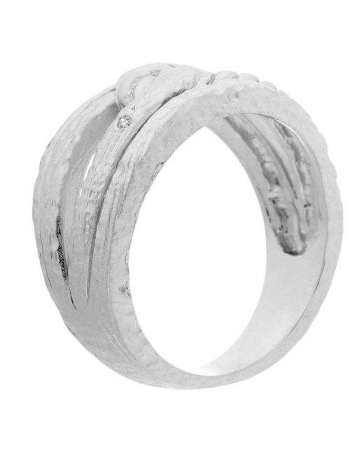 Orphelia Metallic 925 Sterling Ring