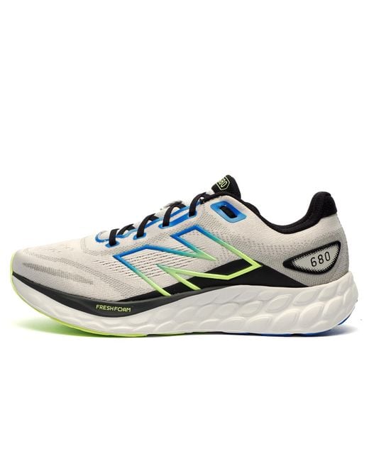 New Balance Black Fresh Foam 680 V8 Running Shoes for men