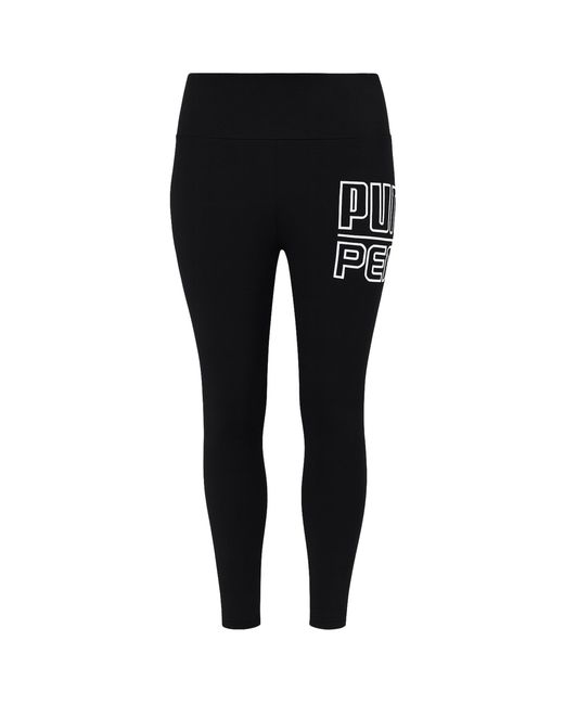 PUMA Black X Pepsi Cola Leggings Textile