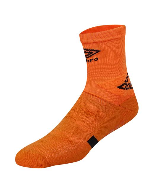 Umbro Orange Pro Protex Gripped Socks (Shocking) for men
