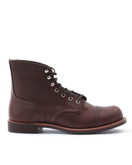 Red Wing Brown 8111 Iron Ranger Boots for men