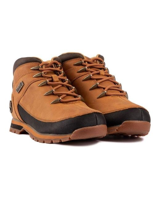 Timberland Brown Euro Sprint Boots for men