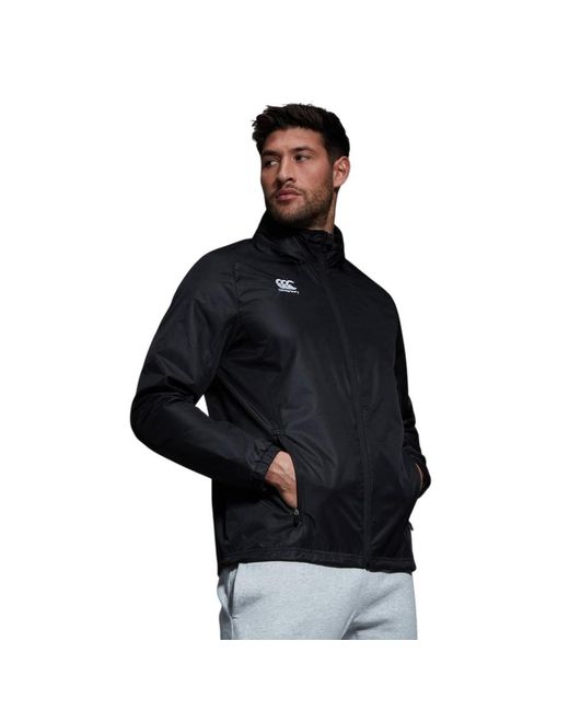 Canterbury Black Rain Vaposhield Full Zip Jacket for men