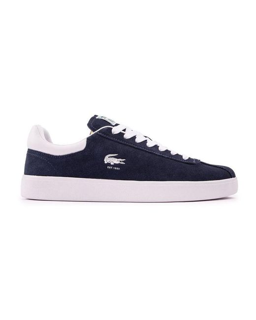 Lacoste Blue Baseshot Trainers for men