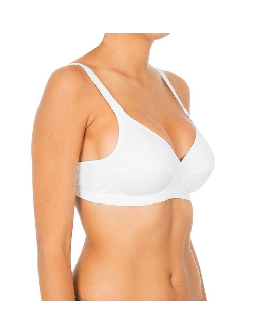 Playtex White Magic Cross-Over Wireless Bra 00Bd