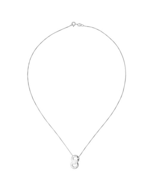 Orphelia Metallic 925 Sterling Chain With Pendant