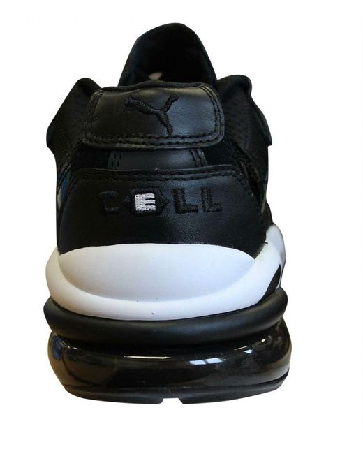 PUMA Black Cell Venom Reflective Trainers Low Lace Up Shoes 369701 01 Textile for men