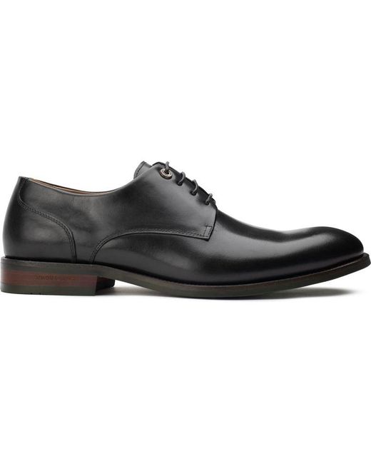 Simon Carter Black Stegosaurus Derby Shoes for men