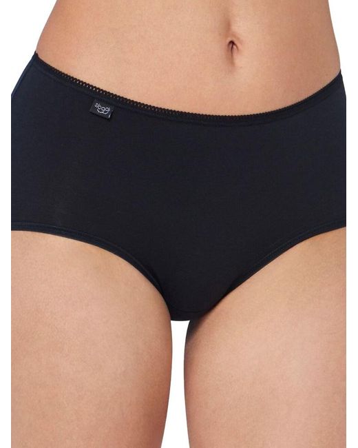 Sloggi Blue 24/7 Cotton Midi 3 Pack Briefs