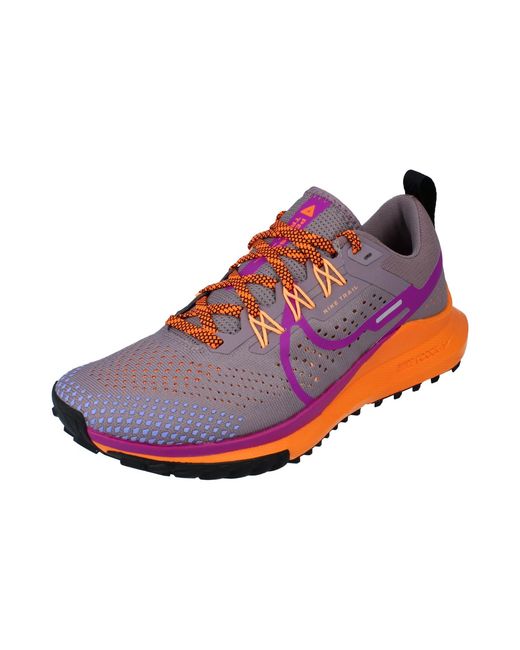 Nike Blue React Pegasus Trail 4 Running Trainers