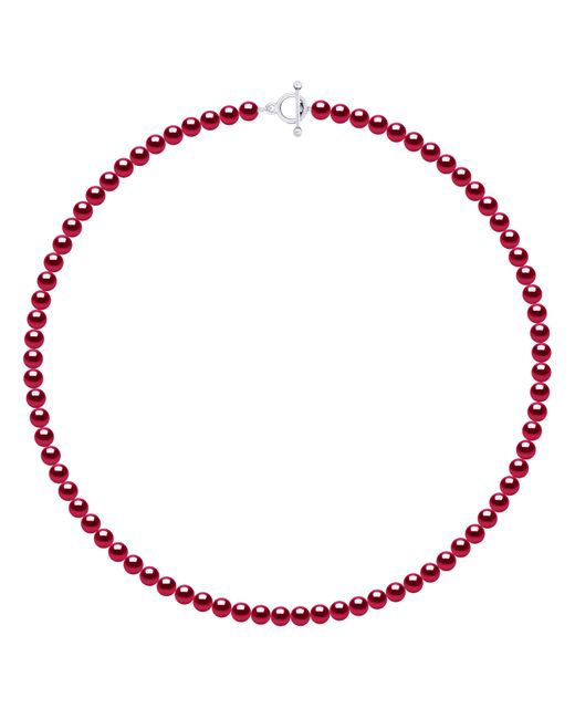 Ateliers Saint Germain Necklace Of Real Cultured Freshwater Pearls And Round 6-7 Mm