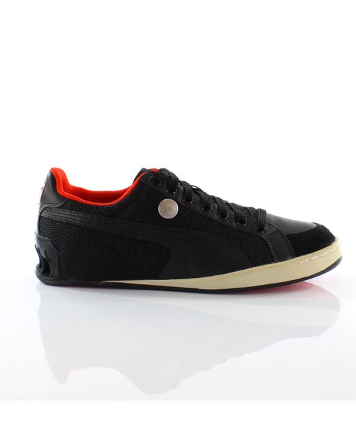 PUMA Black Mihara Yasuhiro My-20 Low Lace Up Trainers 344429 01 Leather (Archived) for men