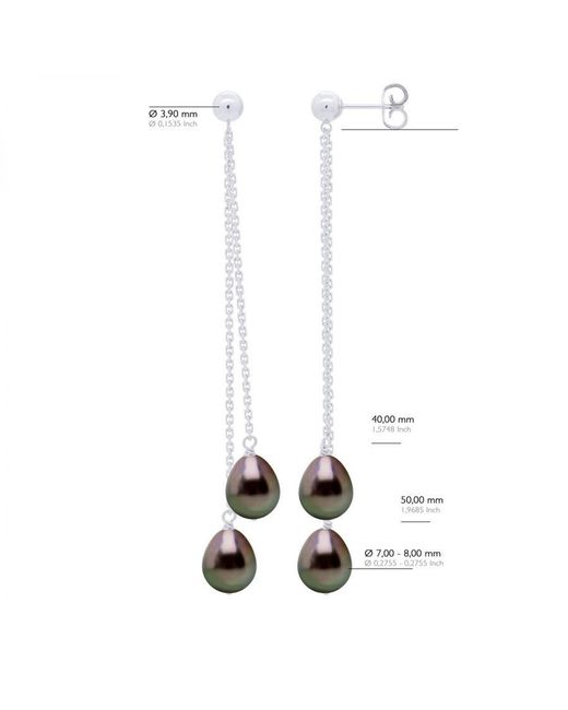 Ateliers Saint Germain White Hanging Earrings