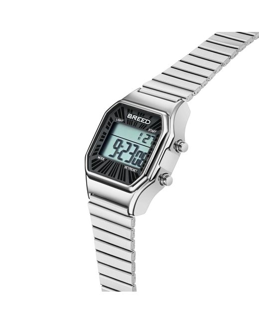 Breed Metallic Terra Digital Watch for men